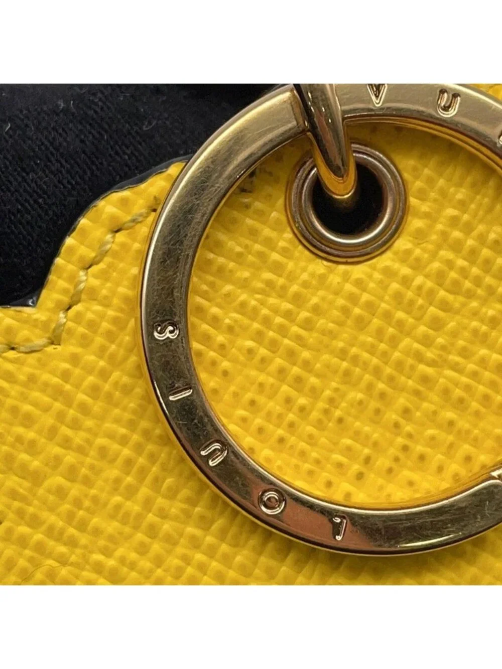 Louis Vuitton Key Holder LV Yk Cles Face Leather Yayoi Kusama Collaboration